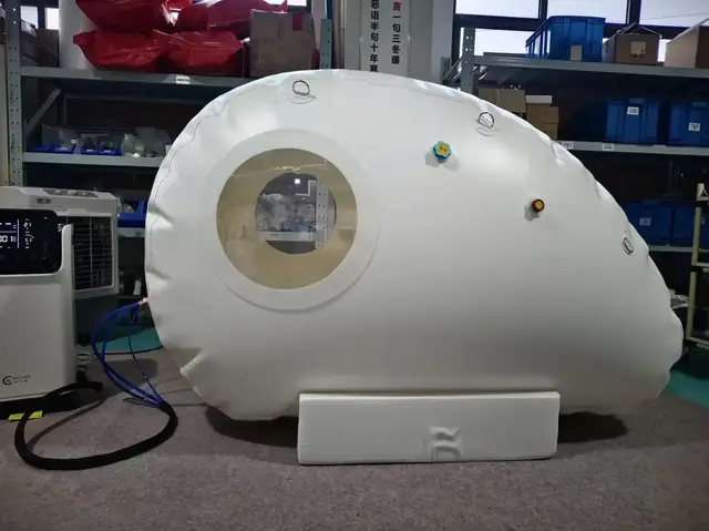 CONSIDER soft sitting hyperbaric chamber system prepared in the factory