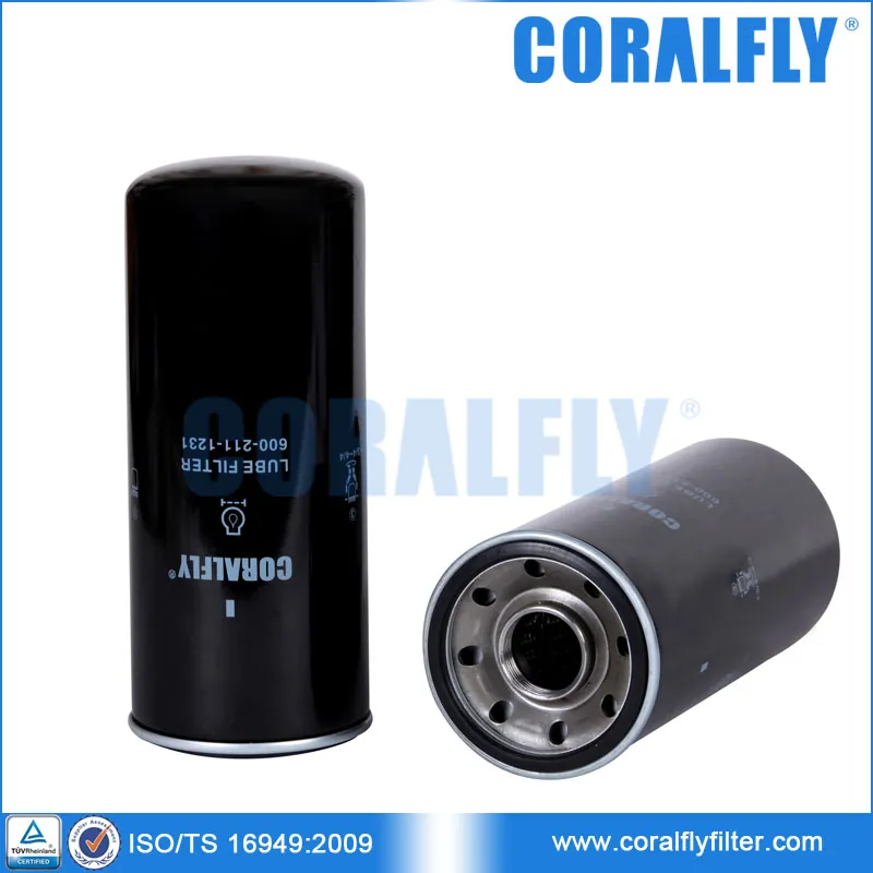 Engine 6D125 Spin-on Oil Filter 600-211-1231