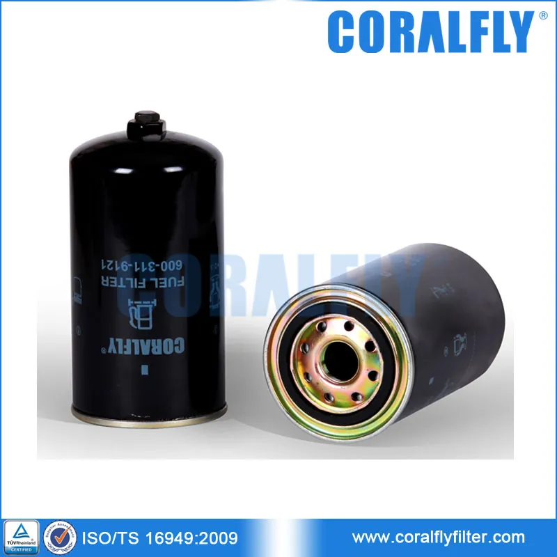 CORALFLY OEM Excavator Coolant water filter WF2075 BW5075 H32WF WA940/7 3316461 C3318318 1355382 991218318 9912-18318 photo 1