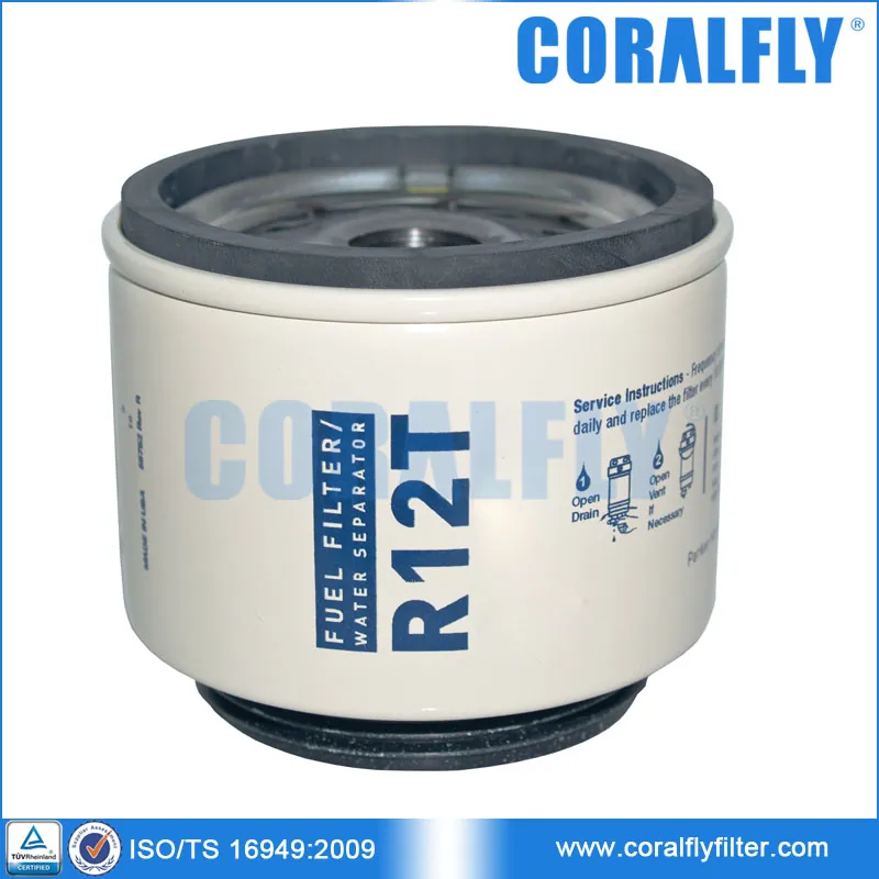 CORALFLY  Filters Fuel/Water Separator R12T replace Fleetguard FS19802