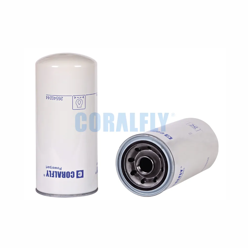 Coralfly industrial oil filter 26540244 for Heavy-duty engine