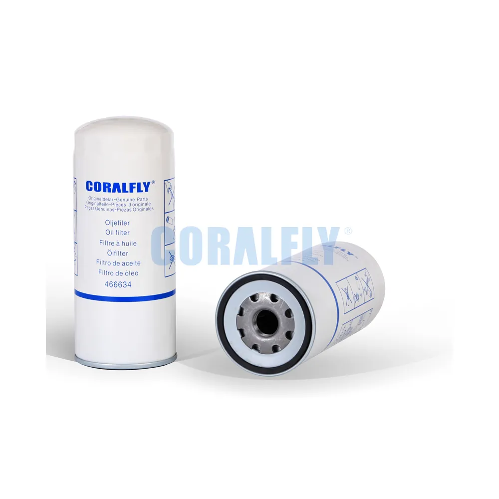 CORALFLY Wholesale ODM/OEM 466634 Oil Filter for excavator