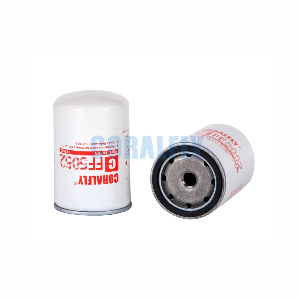 CORALFLY original Diesel engine fuel lube oil filter 3889311 lf777 ff5052 lf9009