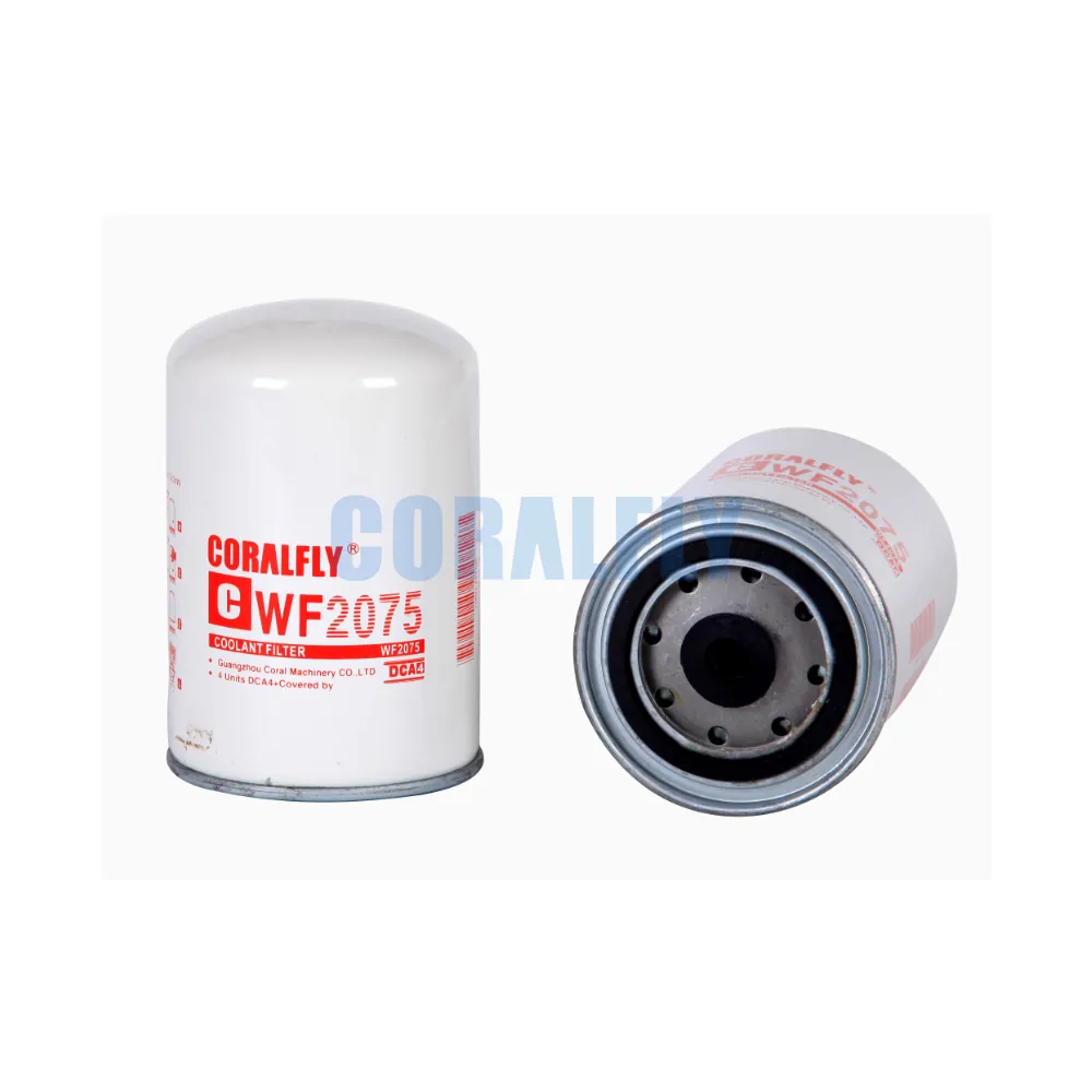CORALFLY OEM Excavator Coolant water filter WF2075 BW5075 H32WF WA940/7 3316461 C3318318 1355382 991218318 9912-18318