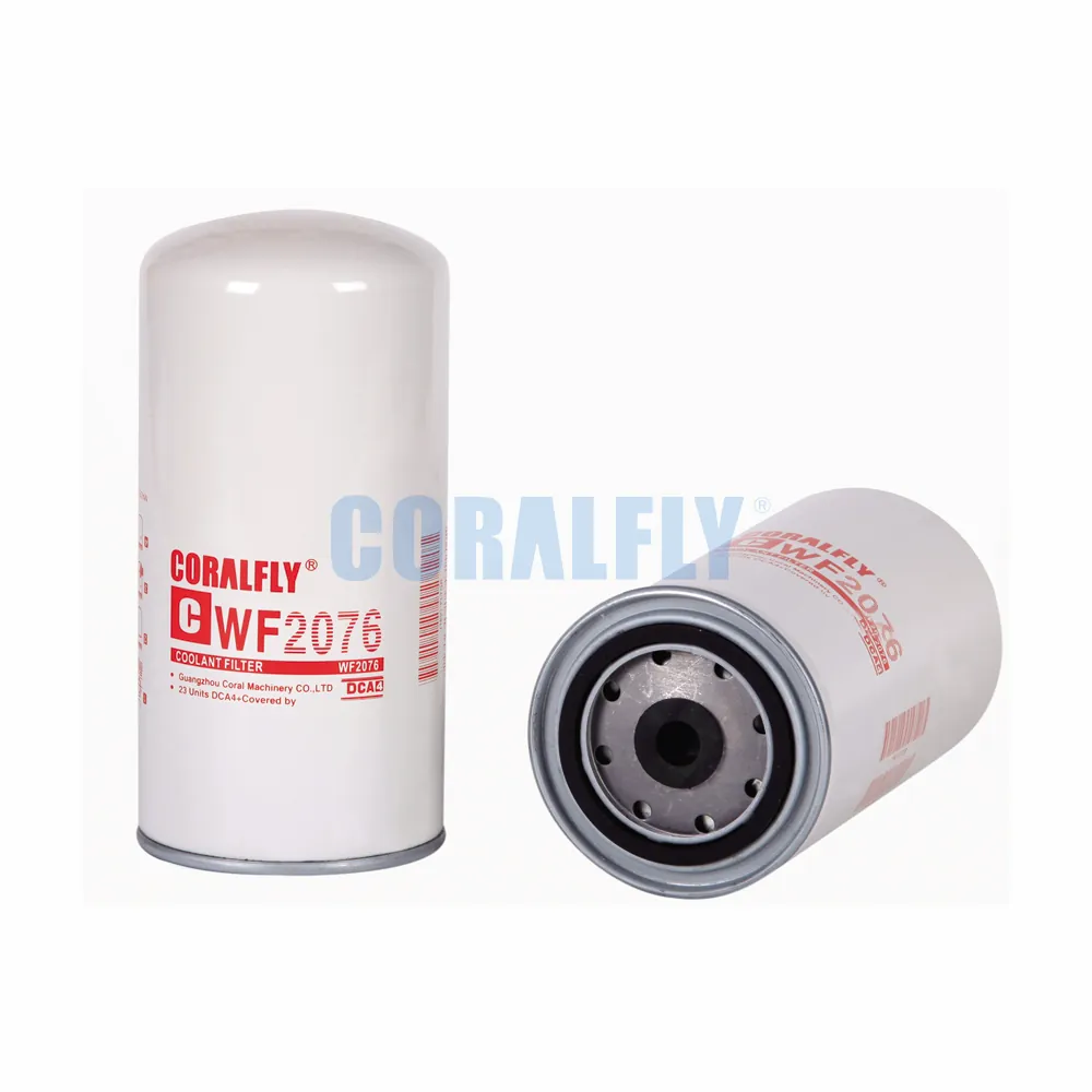 Coralfly Diesel Trucks Engine Filter Fuel Water Separator Coolant Spin-on WF2076