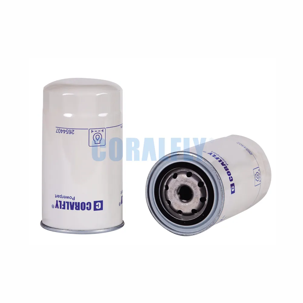 Coralfly Wholesale OEM/ODM 2654407 26540244 Filter For Oil Fit for Genuine Oil Filter