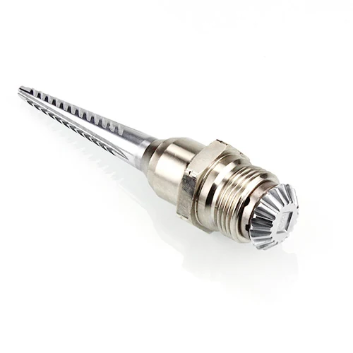 Replacement cotton picker spindle for a John Deere harvester