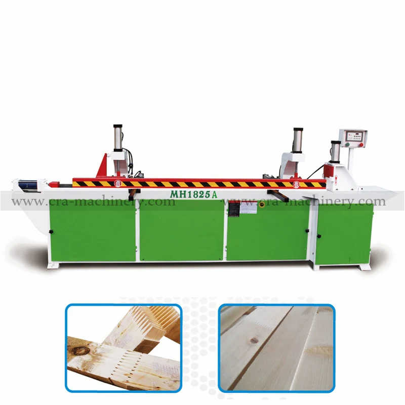 1825A semi automatic wood batten tenno connecting machine with saw blade and hydraulic press