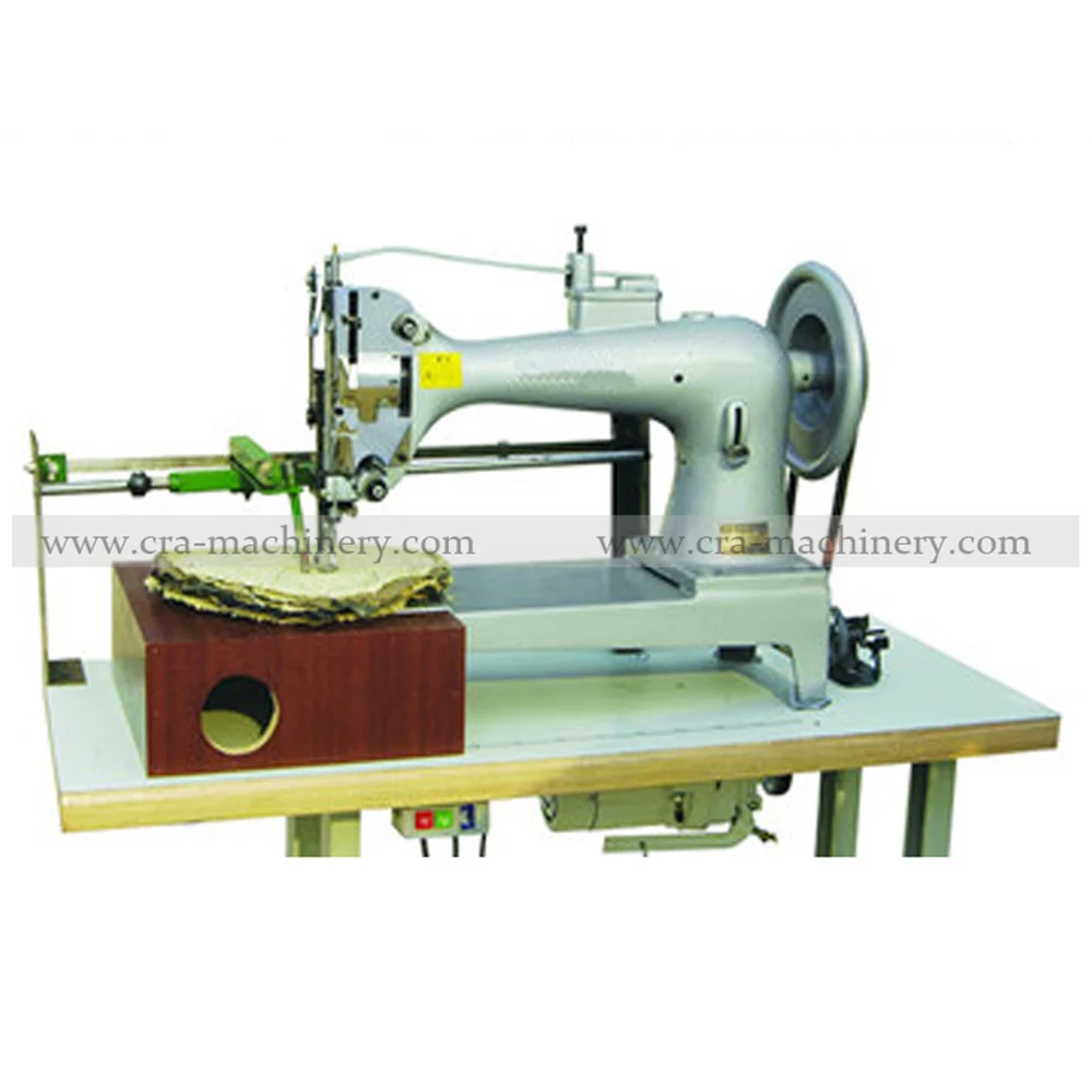 SG01M buffing wheel spiral stitch sewing machine with single-needle and oscillating shuttle