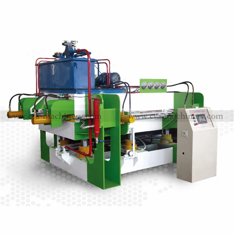 CYMJ-2 1 wood panel heat pressing jointing machine with four-sided press and control panel
