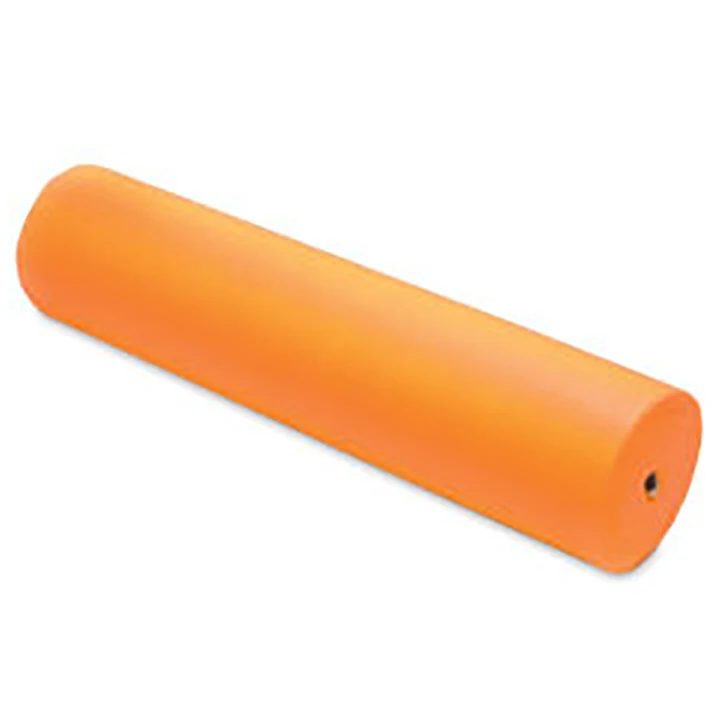Orange treated fabric cloth roll for buffing wheel, 59 inch width, 140 meters per roll