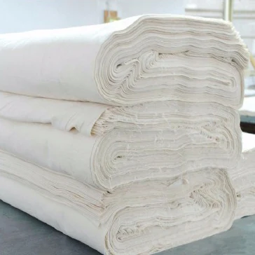 Poplin Cotton Fabric roll for airway buffing wheel, 1.6 m width, 200 meters per roll