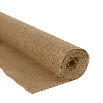 Roll of sisal cloth for buffing wheels, natural color, in PP woven bag