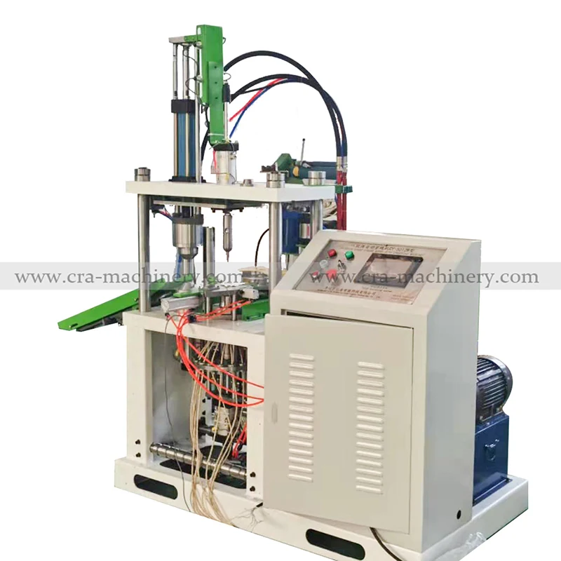 Sisal rope buffs forming machine with control panel and turntable