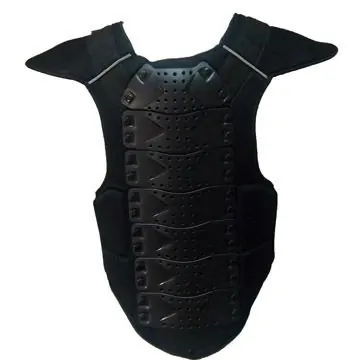 Custom Motorcycle Safety Vest back & Chest Support - main product view