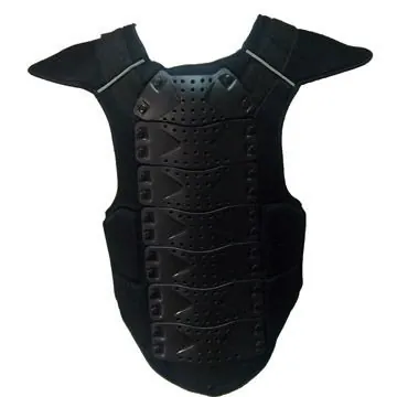 Custom Motorcycle Safety Vest back & Chest Support - Motorcycle Armour and Protectors