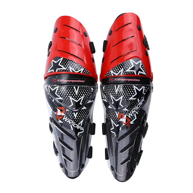 Multi Colored Plus Size Adjustable Protective Knee Pads for Sports - Motorcycle Armour and Protectors