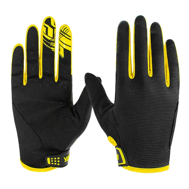 Motorcycle Full Finger Hand Gloves Pattern 2 - Motorcycle Gloves