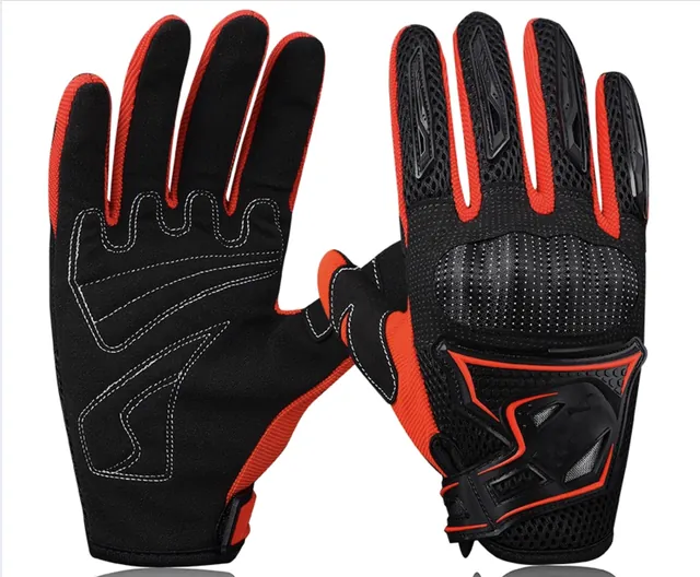 Motorcycle Full Finger Hand Gloves Pattern 1 - view 3