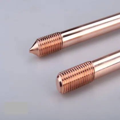 Copper bonded earth rods,ER view