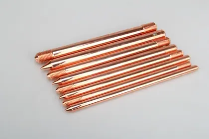 Copper bonded earth rods,ER view