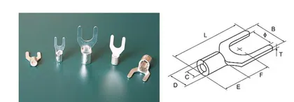 U type wire connector SNB type view