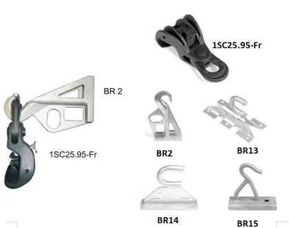 ABC Suspension clamp 1SC25.95-Fr view