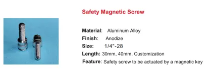 TORNILLO MAGNETICO ROSCADO 1/4” view