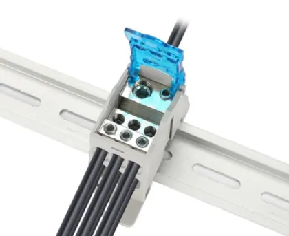 UKK-80 Din Rail Terminal Block Box view