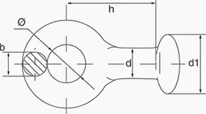 QP Type Ball Eyes For Transmission Line view