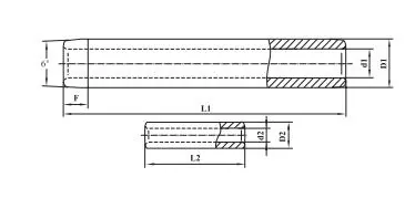 Overlap joint sleeve(hydraulic overlap joint) for ACSR conductor JYD series view