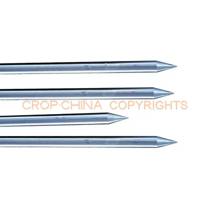 Zinc steel grounding rod