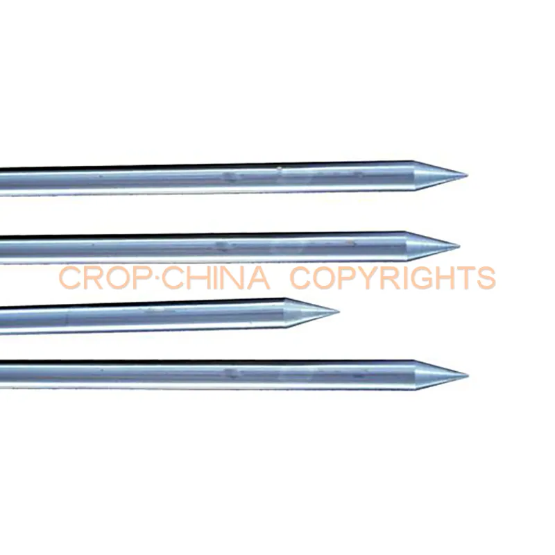 Zinc steel grounding rod