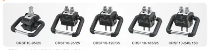 10KV Insulation piercing connector with grounding rings view
