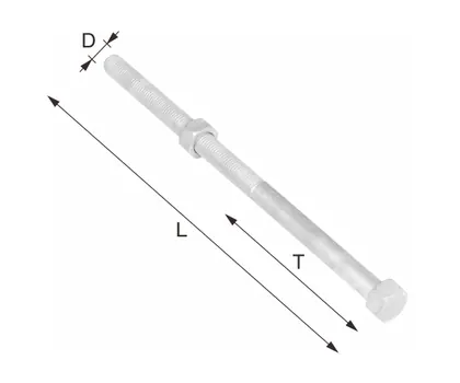 Hexgonal Machine Bolt ,HMB Series view