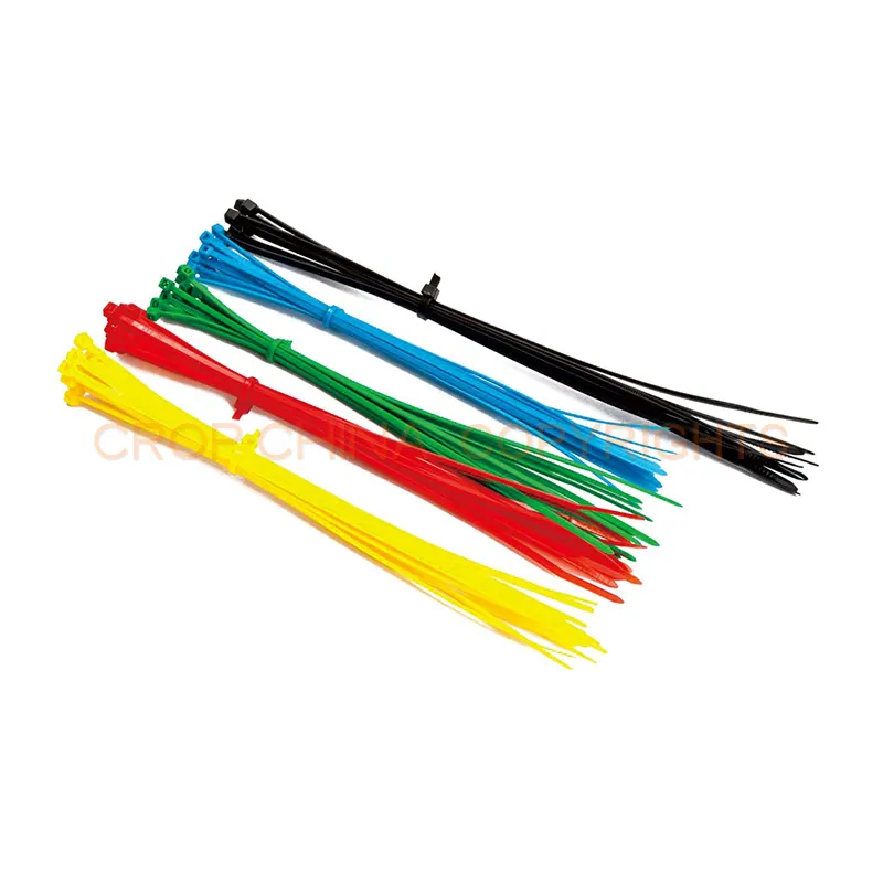 Self-locking nylon cable zip tie
