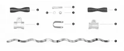 Preformed Suspension Clamp view
