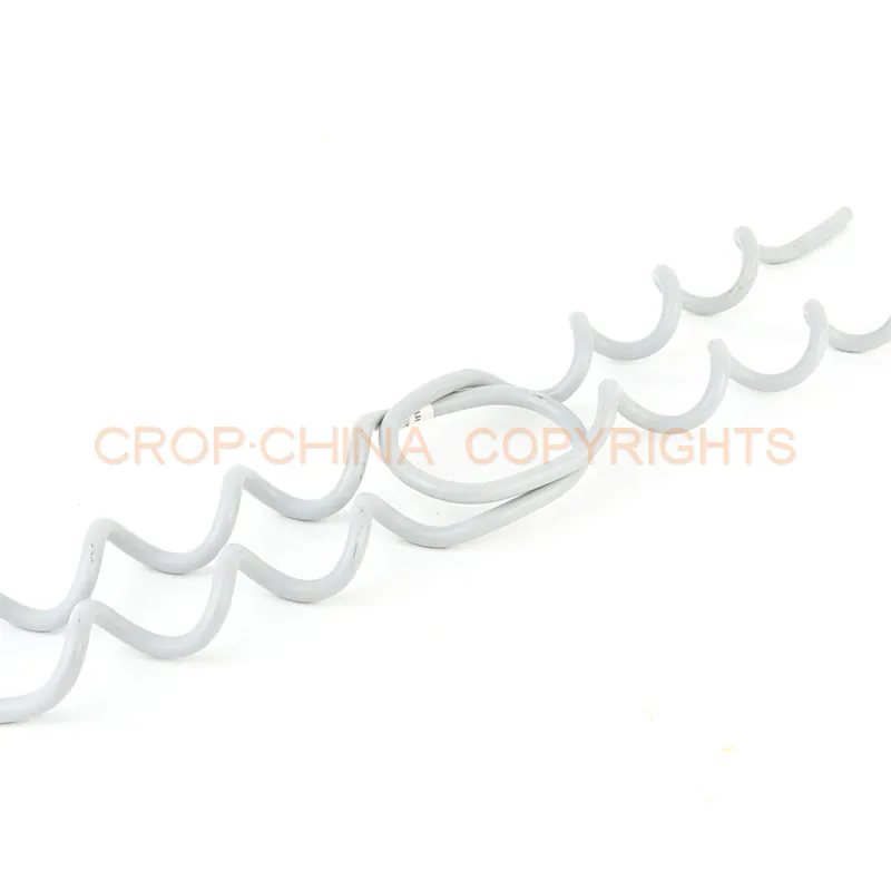Plastic twin top tie