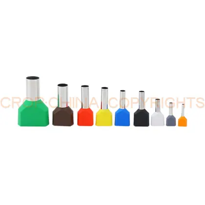 Twin insulated ferrule TE type