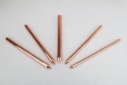 Copper bonded earth rods,ER view