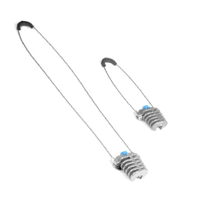 Anchoring clamp with teeth APA Series