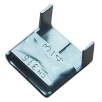 Stainless steel buckle view