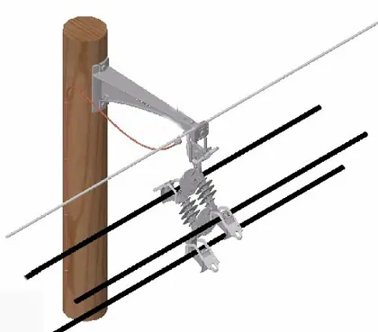 Polyethylene Cable Spacer view