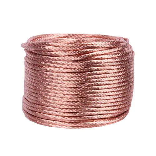 Flexible stranded copper wire