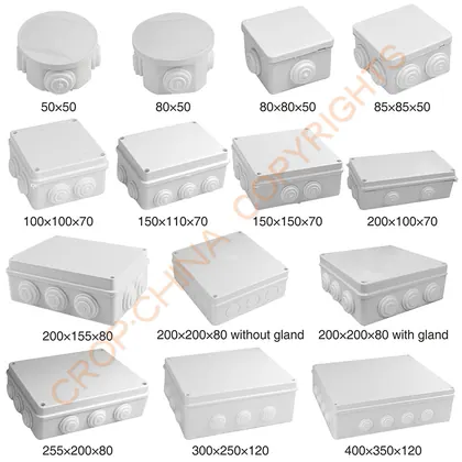 Junction Box Waterproof enclosure SHQ series view