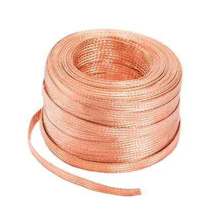 Copper Braided Strip