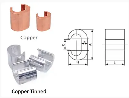 Copper C – tap press-on Connector