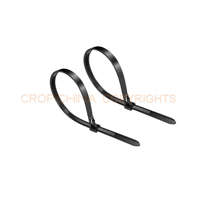 Quick releasable nylon cable tie