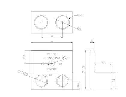Dual Rated Solderless Connector view