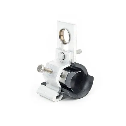 Suspension clamps for self supporting